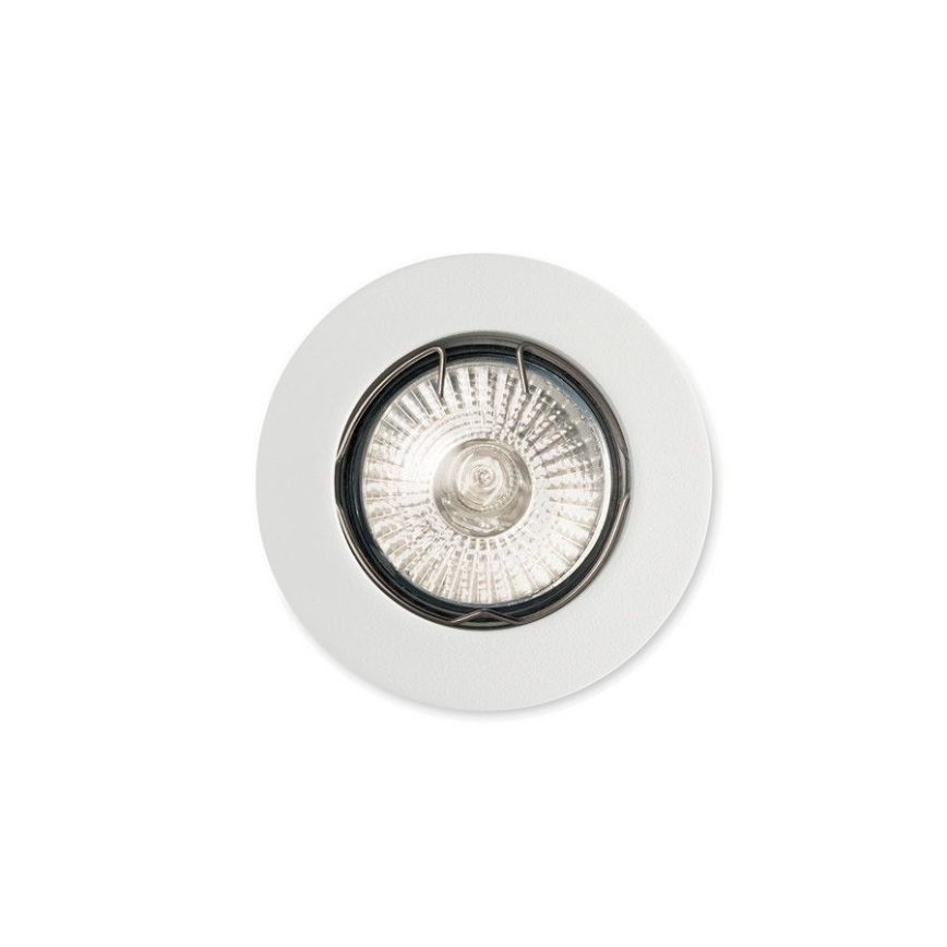 Ideal Lux - Spot encastrable JAZZ 1xGU10/50W/230V blanc