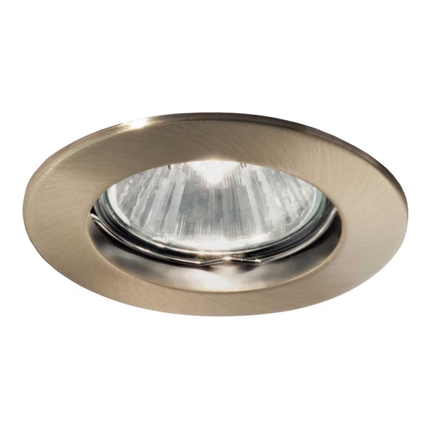 Ideal Lux - Spot encastrable JAZZ 1xGU10/50W/230V bronze