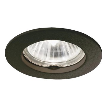 Ideal Lux - Spot encastrable JAZZ 1xGU10/50W/230V noir