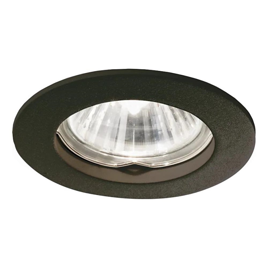 Ideal Lux - Spot encastrable JAZZ 1xGU10/50W/230V noir