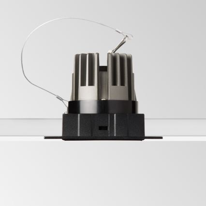 Ideal Lux - Luminaire LED encastré GAME TRIM LED/11W/230V 3000K CRI 90 8,4x8,4 cm IP40 noir