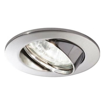 Ideal Lux - Spot encastré SWING 1xGU10/28W/230V Ø 8,2 cm chrome brillant