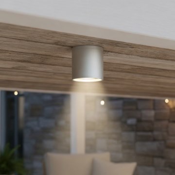 Ideal Lux - Spot extérieur GUN 1xGU10/28W/230V IP55 gris