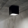 Ideal Lux - Spot extérieur TECHO 1xGU10/20W/230V 15x15 cm IP54 noir