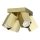Ideal Lux - Spot LED DYNAMITE 4x GU10/7W/230V, IRC 90, laiton