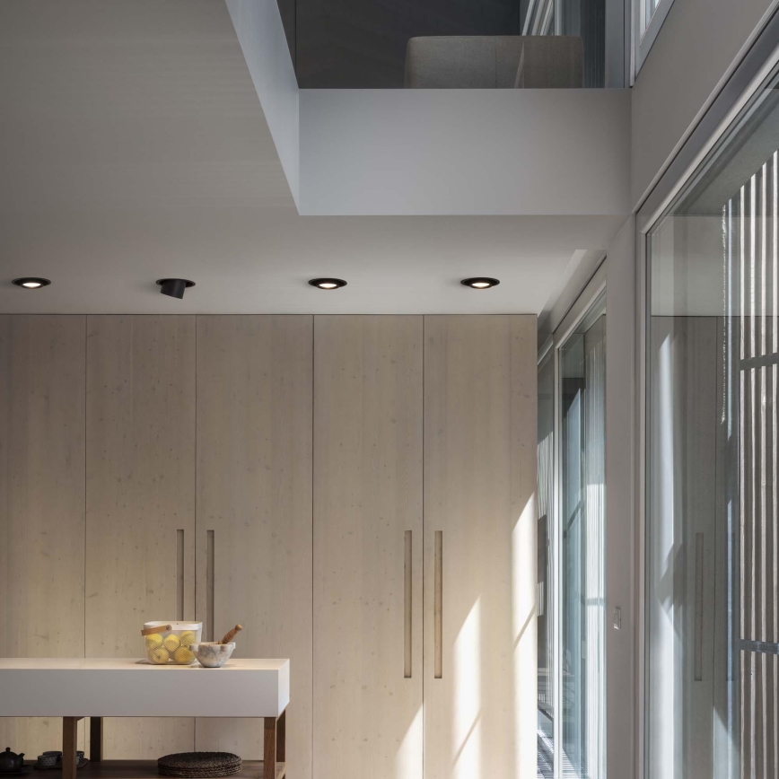 Ideal Lux - Spot encastrable LED NOVA/12W/230V IRC 90 Ø 10 cm noir