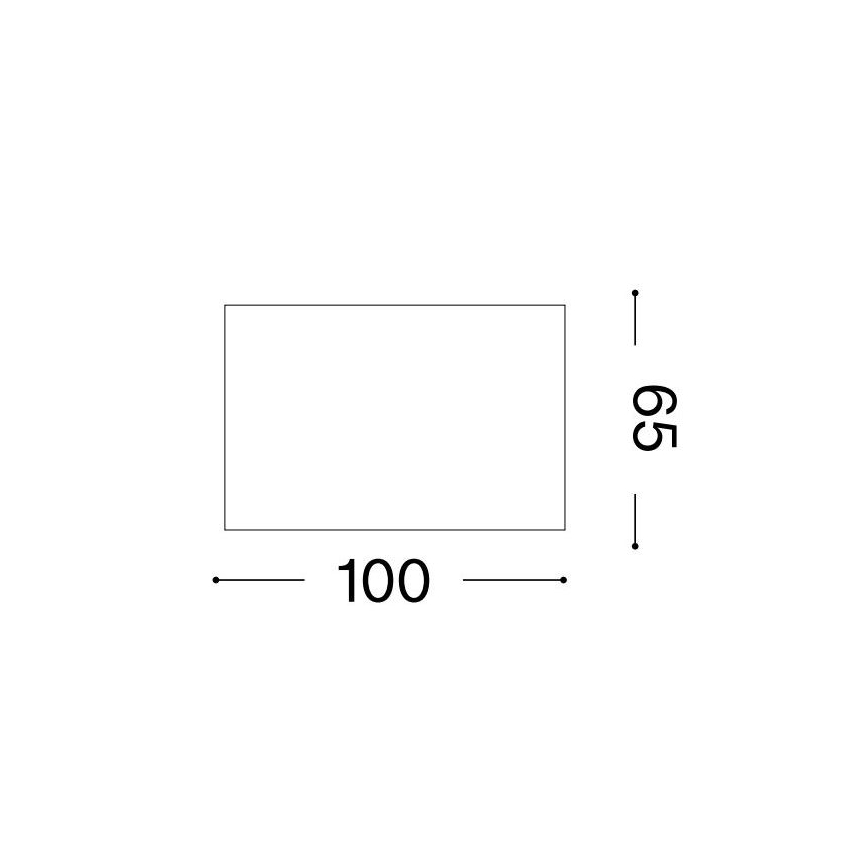Ideal Lux - Spot LED SPIKE 1xGX53/9W/230V 10x10 cm doré