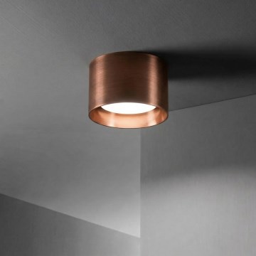 Ideal Lux - Spot LED SPIKE 1xGX53/9W/230V Ø 10 cm finition cuivre