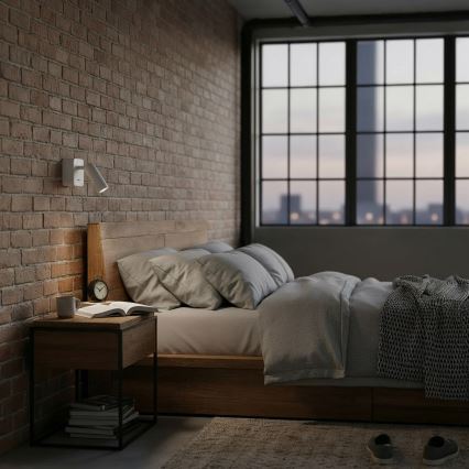 Ideal Lux - Spot mural BEAN LED/3W/230V CRI 90 blanc