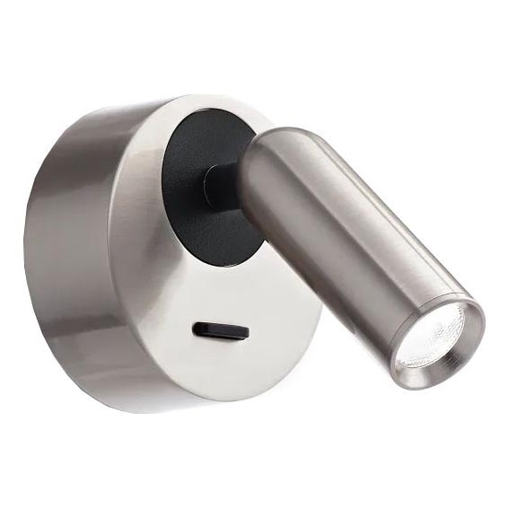 Ideal Lux - Spot mural BEAN LED/3W/230V CRI 90 chrome brillant