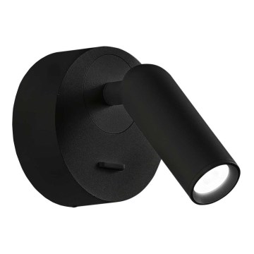 Ideal Lux - Spot mural BEAN LED/3W/230V CRI 90 noir