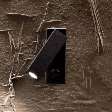 Ideal Lux - Spot mural LED PAGE LED/3W/230V IRC 90 noir