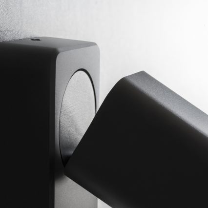 Ideal Lux - Spot mural LED RUDY 1xGU10/7W/230V CRI 90 noir