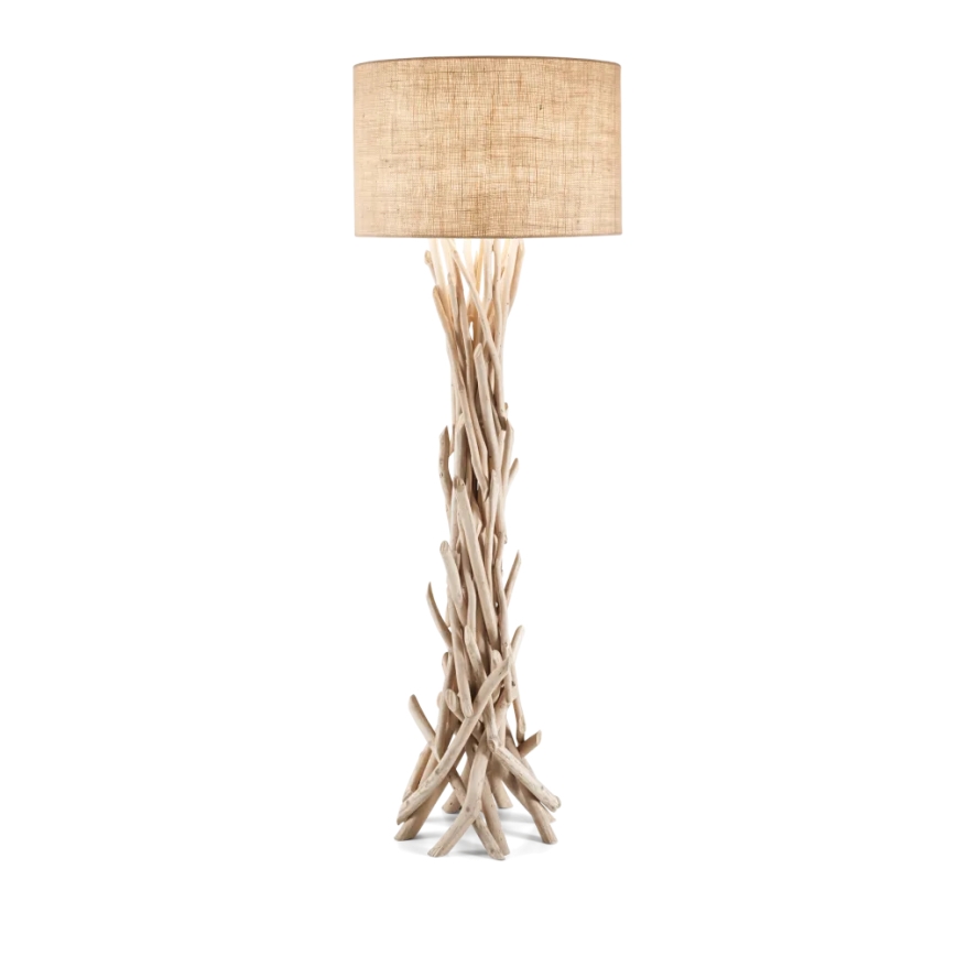 Ideal Lux - Staande Lamp DRIFTWOOD 1xE27/60W/230V guave