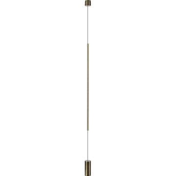 Ideal Lux - Staande LED Lamp FILO LED/14W/230V 2700K CRI 90 messing