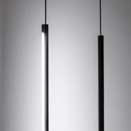 Ideal Lux - Staande LED Lamp FILO LED/14W/230V 2700K CRI 90 zwart