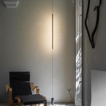 Ideal Lux - Staande LED Lamp FILO LED/14W/230V 3000K CRI 90 zwart