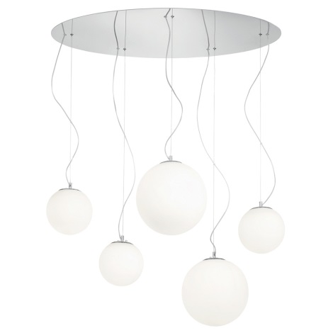 Ideal Lux - Suspension 5xE27/60W/230V