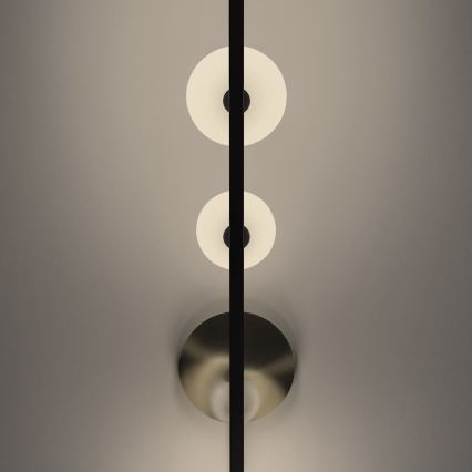 Ideal Lux - Suspension-barre LED BIRDS 5xG9/3W/230V noir/doré