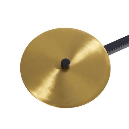 Ideal Lux - Suspension-barre LED BIRDS 5xG9/3W/230V noir/doré