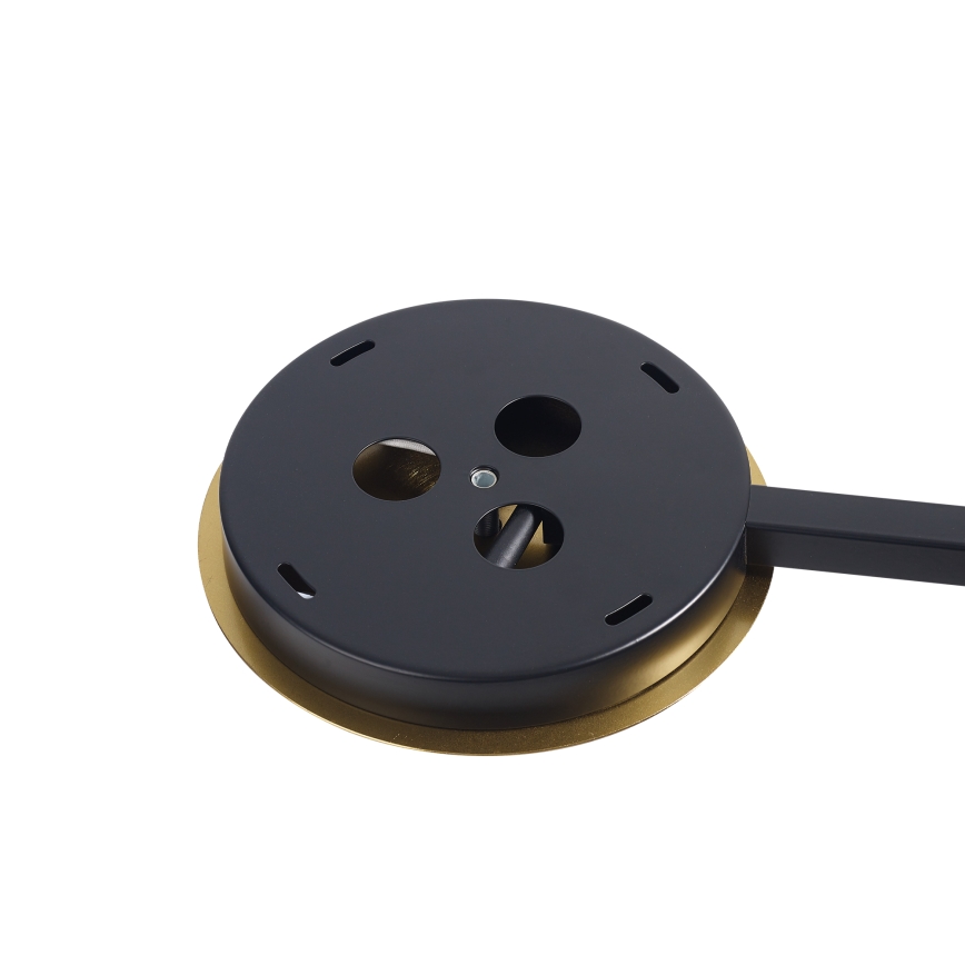 Ideal Lux - Suspension-barre LED BIRDS 5xG9/3W/230V noir/doré