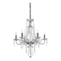 Ideal Lux - Suspension chaîne en cristal AMADEUS 6xE14/40W/230V d. 67 cm transparent