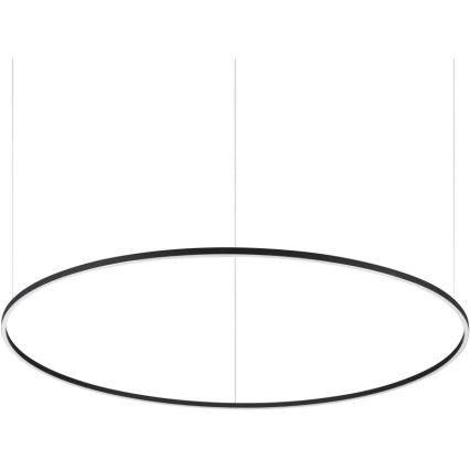 Ideal Lux - Suspension filaire à intensité variable ORACLE SLIM LED/83W/230V 4000K d. 150 cm CRI 90 noir