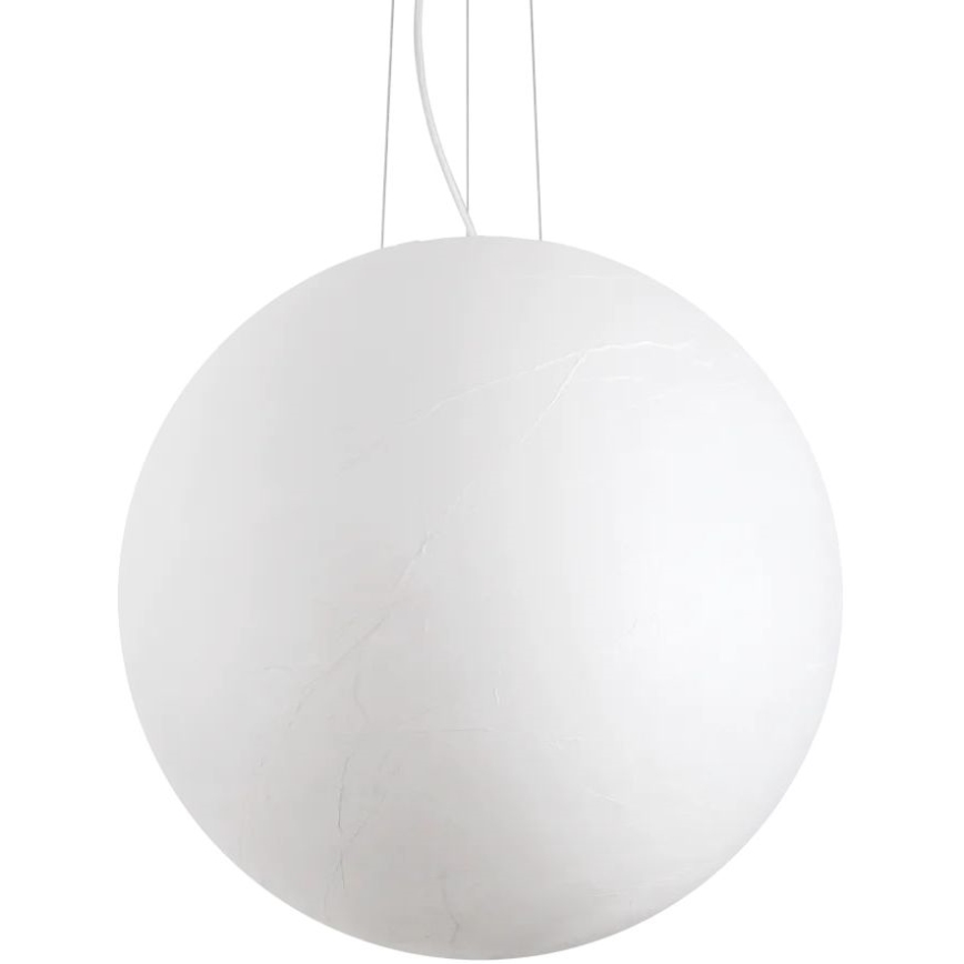 Ideal Lux - Suspension filaire CARTA 1xE27/60W/230V d. 60 cm blanc