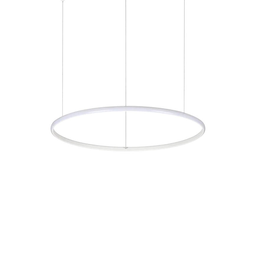 Ideal Lux - Suspension filaire HULAHOOP LED/28W/230V 3000K d. 61 cm CRI 90 blanc