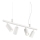 Ideal Lux - Suspension filaire LED DYNAMITE 4xGU10/7W/230V CRI 90 blanc