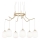 Ideal Lux - Suspension filaire LED KAROUSEL 6xG9/3W/230V d. 72 cm laiton