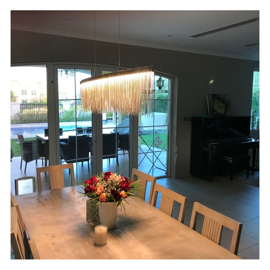 Ideal Lux - Suspension filaire LED VERSUS LED/43,2W/230V