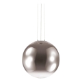 Ideal Lux - Suspension filaire MAPA 1xE27/42W/230V d. 50 cm gris/fumé