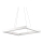 Ideal Lux - Suspension filaire ORACLE LED/39W/230V 3000K 60x60 cm blanc