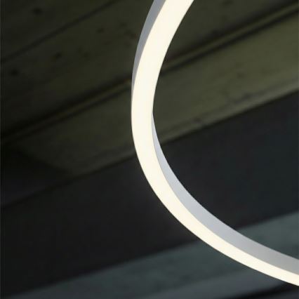 Ideal Lux - Suspension filaire ORACLE LED/55W/230V 3000K d. 90 cm blanc