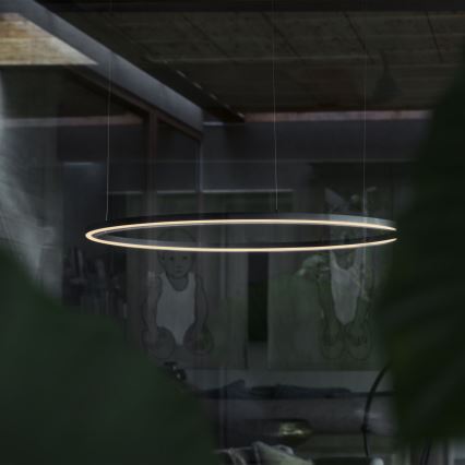 Ideal Lux - Suspension filaire ORACLE LED/55W/230V 3000K d. 90 cm noir