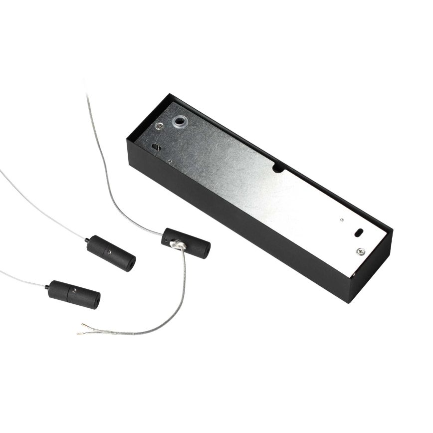 Ideal Lux - Suspension filaire ORACLE LED/55W/230V 3000K d. 90 cm noir