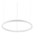 Ideal Lux - Suspension filaire ORACLE SLIM LED/32W/230V 4000K d. 50 cm blanc