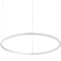 Ideal Lux - Suspension filaire ORACLE SLIM LED/38W/230V d. 70 cm blanc