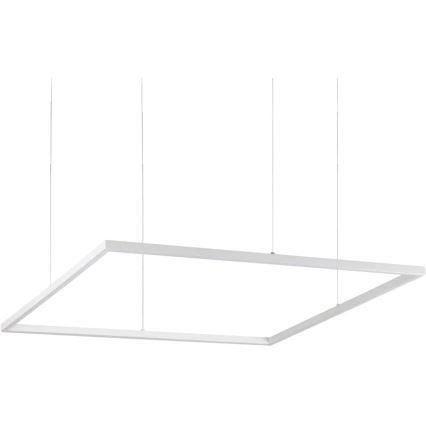 Ideal Lux - Suspension filaire ORACLE SLIM LED/53W/230V 3000K 90x90 cm blanc