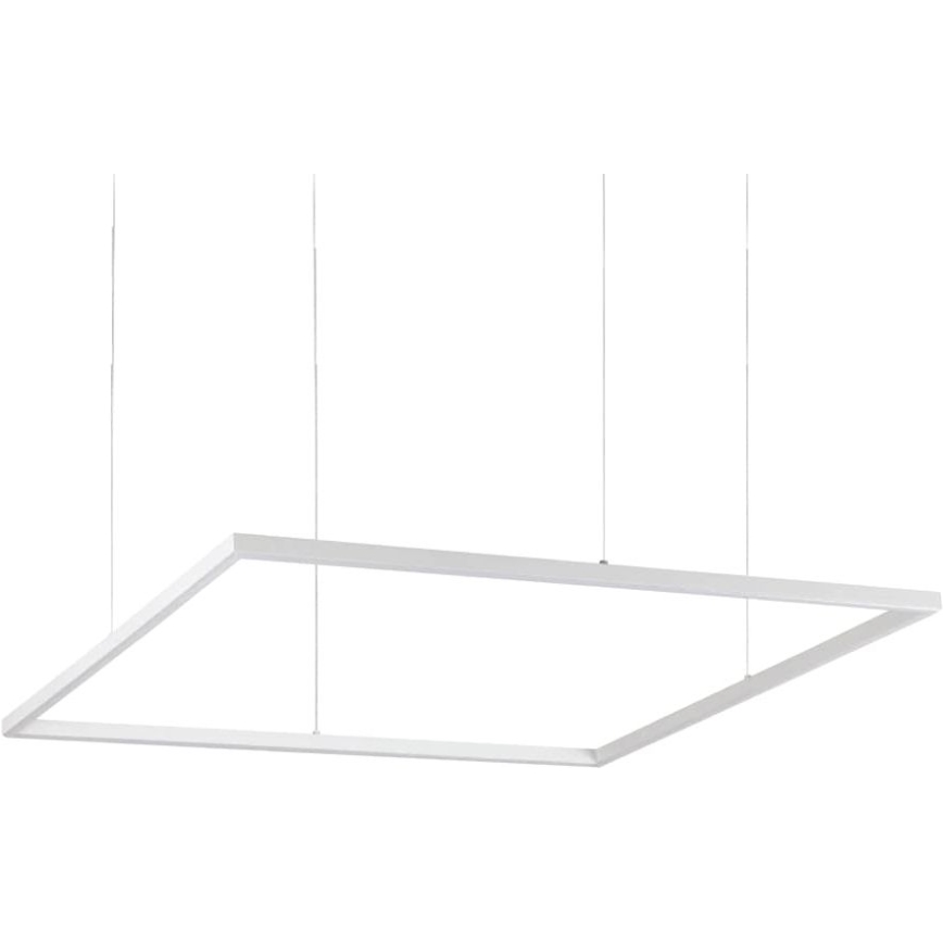 Ideal Lux - Suspension filaire ORACLE SLIM LED/53W/230V 3000K 90x90 cm blanc