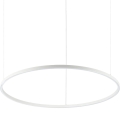 Ideal Lux - Suspension filaire ORACLE SLIM LED/55W/230V d. 90 cm blanc