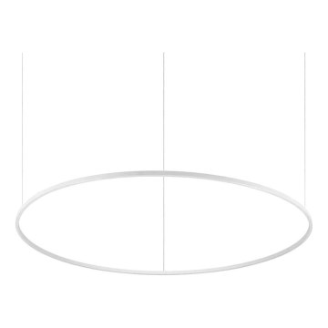 Ideal Lux - Suspension filaire ORACLE SLIM LED/89W/230V 3000K d. 150 cm blanc