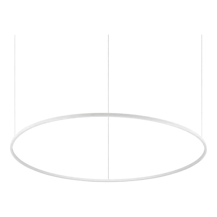 Ideal Lux - Suspension filaire ORACLE SLIM LED/89W/230V 3000K d. 150 cm blanc