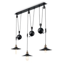 Ideal Lux - Suspension filaire UP AND DOWN 3xE27/60W/230V