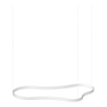 Ideal Lux - Suspension filaire WAVES LED/54W/230V CRI 90 blanc