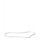 Ideal Lux - Suspension filaire WAVES LED/54W/230V CRI 90 blanc