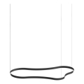 Ideal Lux - Suspension filaire WAVES LED/54W/230V CRI 90 noir