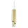 Ideal Lux - Suspension LED dimmable sur câble DORICA 3xLED/9W/230V IRC 90 Ø 9,5 cm laiton