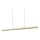 Ideal Lux - Suspension LED dimmable sur câble DORICA LED/35W/230V IRC 90 140 cm laiton